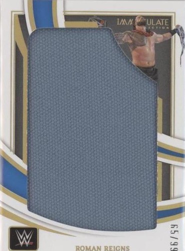 2022 Panini Immaculate Collection WWE - Roman Reigns #RC-RRN