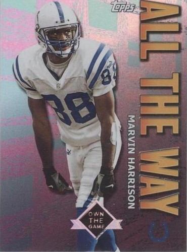 2001 Topps Marvin Harrison #AW1