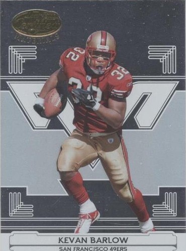 2006 Leaf Certified Materials Kevan Barlow #127