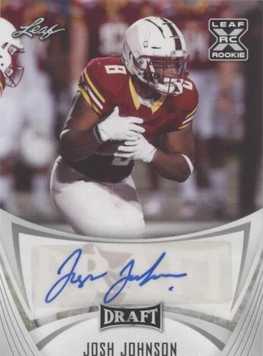 2021 Leaf Draft Josh Johnson #BA-JJ1