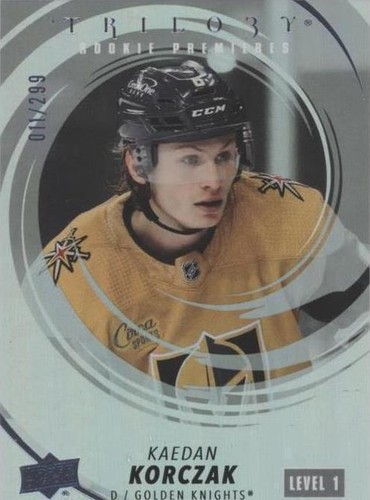 2022-23 Upper Deck Trilogy - Kaedan Korczak #227