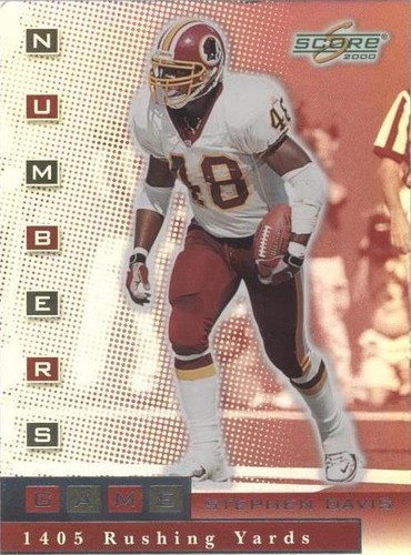 2000 Score Stephen Davis #NG15