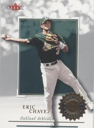 2001 Fleer Authority - Eric Chavez #39