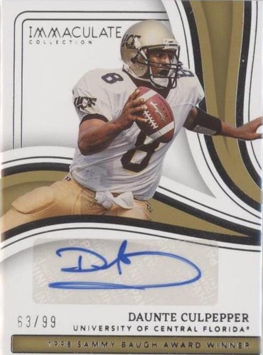 2023 Panini Immaculate Collection Collegiate Daunte Culpepper #CGS-DC