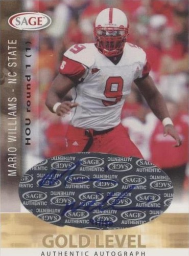 2006 SAGE Mario Williams #A56