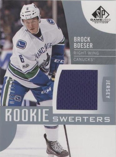2017-18 SP Game Used - Brock Boeser #RS-BB