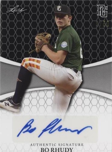 2022 Leaf Perfect Game National Showcase - Bo Rhudy #BA-BR1