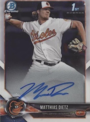 2025 Bowman Chrome Marco Dinges #CPA-MD Refractor 1st /499 | eBay