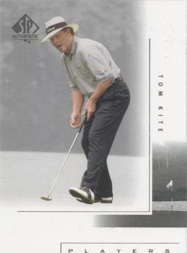 2001 SP Authentic - Tom Kite #124