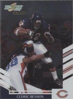 2007 Score Select Cedric Benson #36