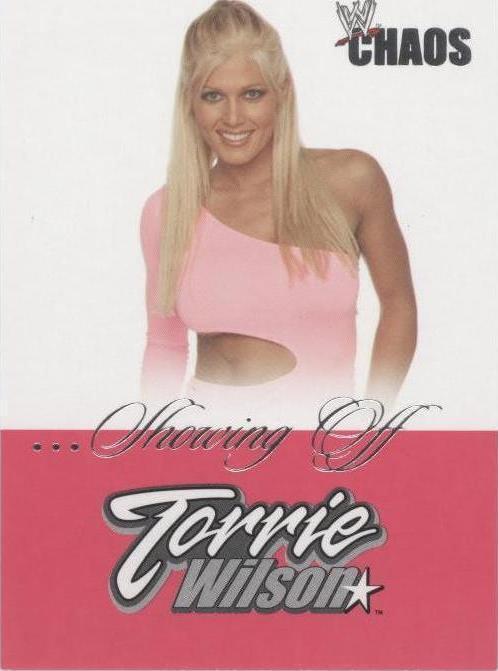 2004 Fleer WWE Chaos - Torrie Wilson #9 SO
