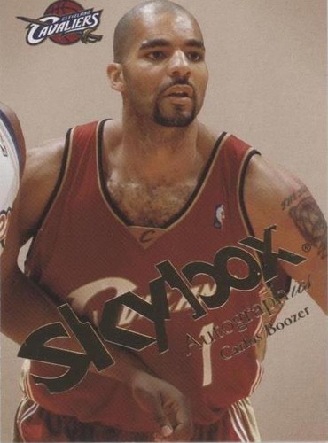 2003-04 Skybox Autographics - Carlos Boozer #8