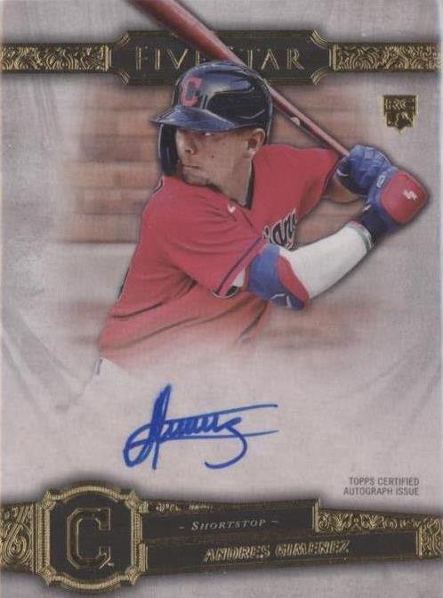 2021 Topps Five Star - Andres Gimenez #FSA-AG