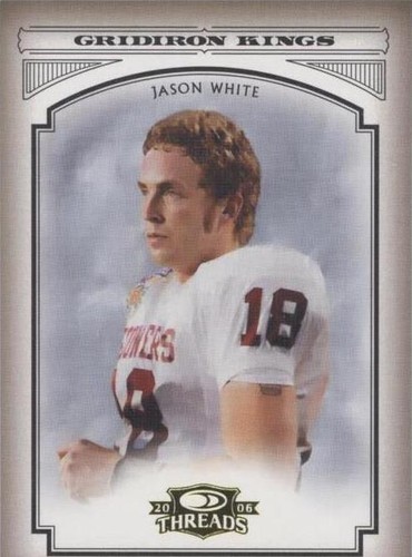 2006 Donruss Threads Jason White #CGK-23