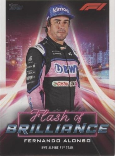 2022 Topps Formula 1 - Fernando Alonso #FOB-FA