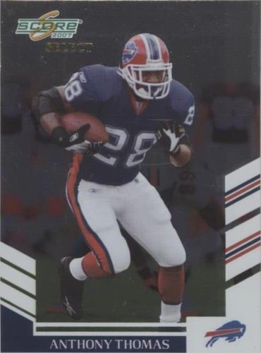 2007 Score Select Anthony Thomas #138