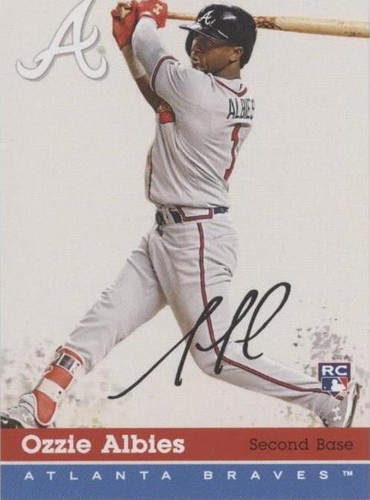2018 Topps Throwback Thursday #TBT - Ozzie Albies #91