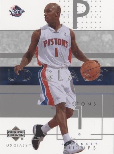 2002-03 UD Glass - Chauncey Billups #22