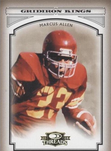 2006 Donruss Threads Marcus Allen #CGK-1
