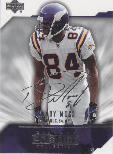2004 Upper Deck Pro Sigs Randy Moss #49