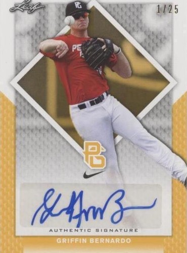 2016 Leaf Perfect Game National Showcase - Griffin Bernardo #BA-044