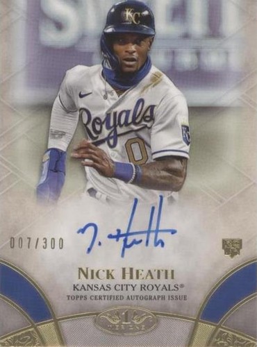 2021 Topps Tier One - Nick Heath #BOA-NHE
