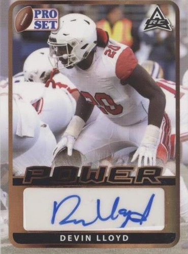 2021 Leaf Pro Set Power Devin Lloyd #BA-DL1