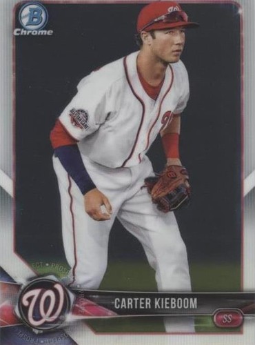 2018 Bowman Chrome - Carter Kieboom #BCP192
