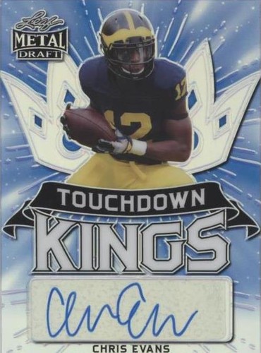 2021 Leaf Metal Draft Chris Evans #TK-CE1