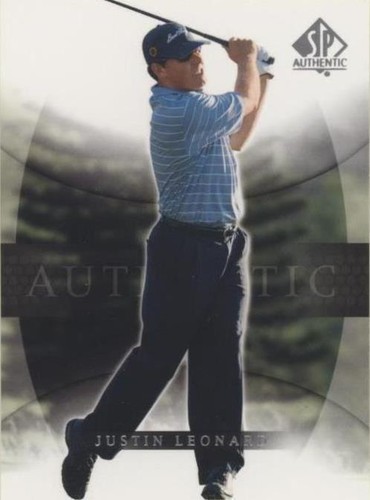 2004 SP Authentic - Justin Leonard #23