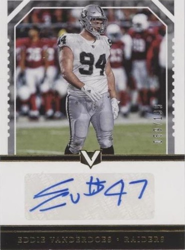 2017 Panini Vertex Eddie Vanderdoes #VS-EV