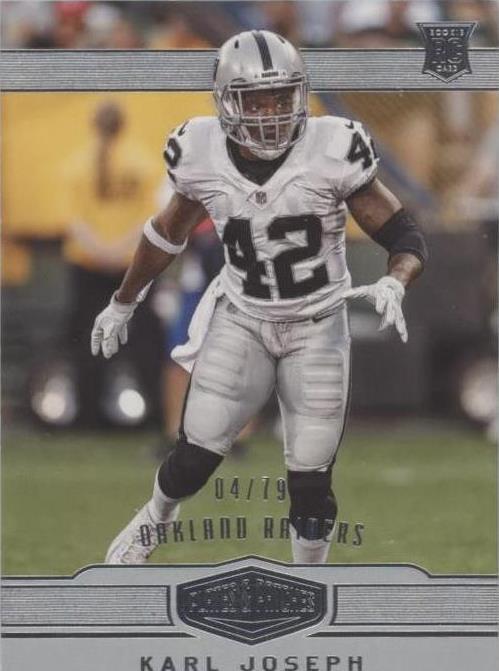 2016 Panini Plates & Patches Karl Joseph #185