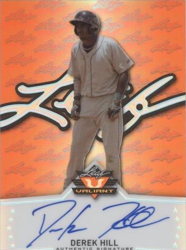 2014 Leaf Valiant - Derek Hill #BA-DH1