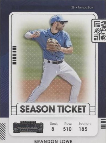 2021 Panini Contenders - Brandon Lowe #45