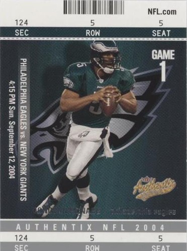 2004 Fleer Authentix Donovan McNabb #39