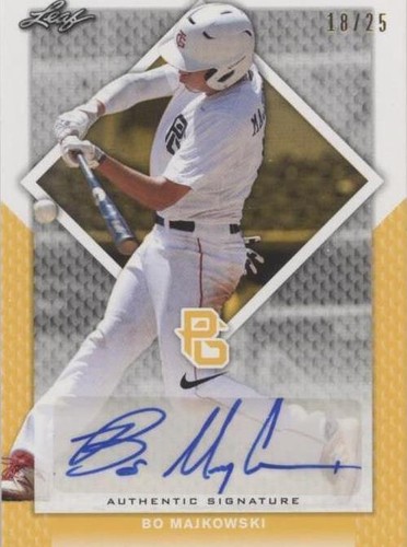 2016 Leaf Perfect Game National Showcase - Bo Majkowski #BA-028
