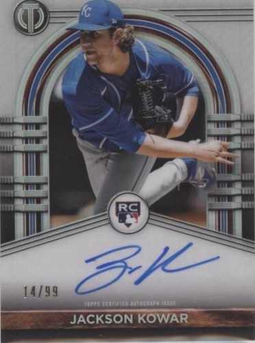 2022 Topps Tribute - Jackson Kowar #LIA-JK