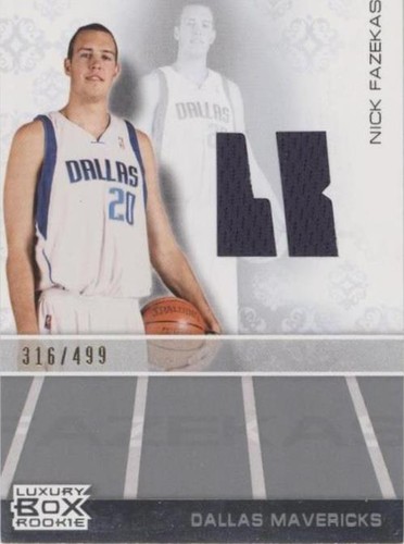 2007-08 Topps Luxury Box - Nick Fazekas #RR NF