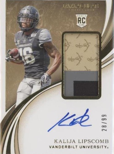 2020 Panini Immaculate Collection Collegiate Kalija Lipscomb #138