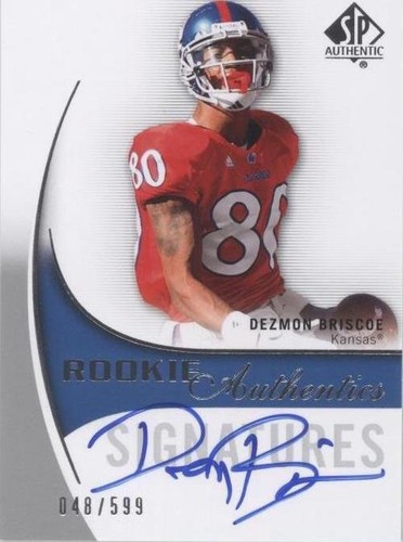 2010 SP Authentic Dezmon Briscoe #177