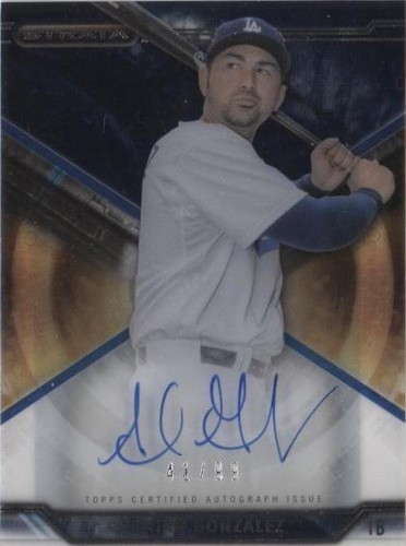 2015 Topps Strata - Adrian Gonzalez #SA-AGZ