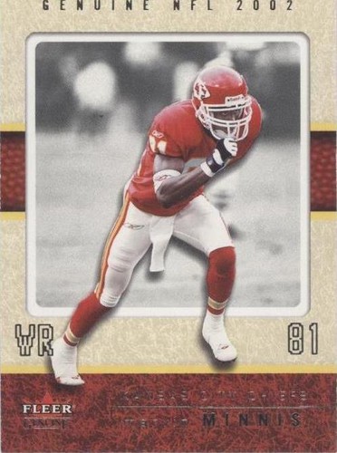 2002 Fleer Genuine Marvin Minnis #92