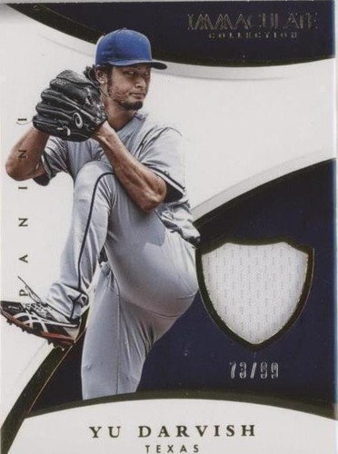 2015 Panini Immaculate Collection - Yu Darvish #7