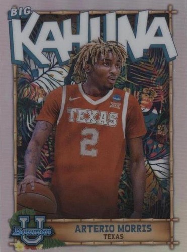 2022-23 Bowman University Chrome - Arterio Morris #TBK-21