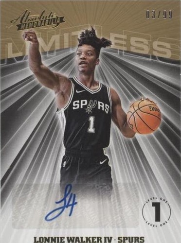 Lonnie Walker IV Flawless 10シリ RPA 2024-25 Topps Chrome Basketball Auto #'d /55 Lonnie Walker