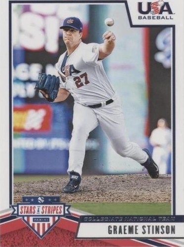 2019 Panini USA Baseball Stars & Stripes - Graeme Stinson #98