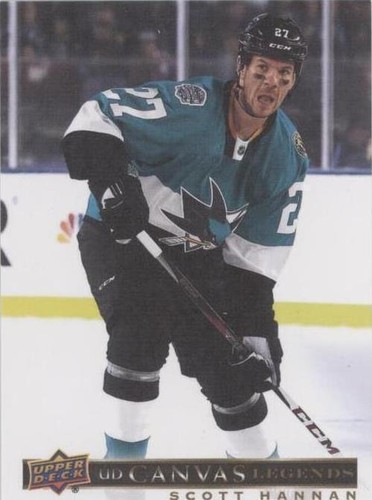 2020-21 Upper Deck SP Signature Edition Legends - Scott Hannan #C-45
