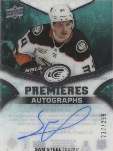 2018-19 Upper Deck Ice - Sam Steel #IPA-SS