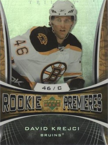 2007-08 Upper Deck Trilogy - David Krejci #128