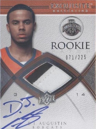 2008-09 Exquisite Collection - D.J. Augustin #63